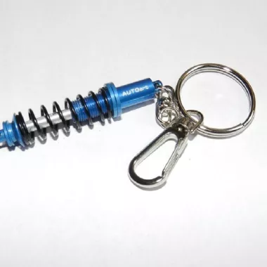 PORTACHIAVI AMMORTIZZATORE A GHIERA COLORE BLU