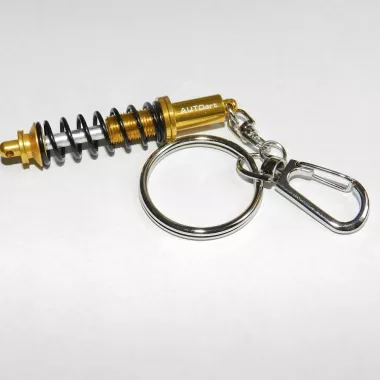 PORTACHIAVI AMMORTIZZATORE A GHIERA COLORE ORO