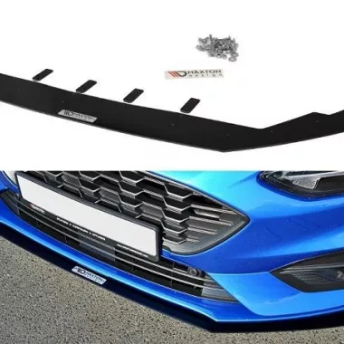 LAMA SOTTOPARAURTI ANTERIORE RACING MAXTON DESIGN PER FORD FOCUS ST / ST-LINE MK4 NERO OPACO