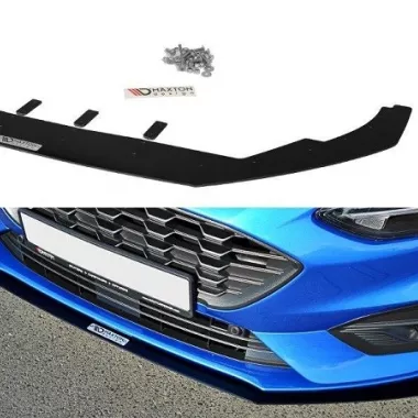 LAMA SOTTOPARAURTI ANTERIORE RACING MAXTON DESIGN PER FORD FOCUS ST / ST-LINE MK4 NERO LUCIDO