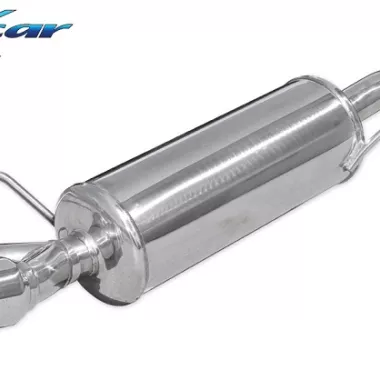 SCARICO FINALE SPORTIVO SILENZIATO RACING INOXCAR PER ALFA ROMEO MITO 1.4 TB QV (170CV - DIAM. 55MM) USCITA DOPPIA