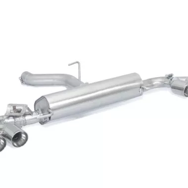 SCARICO FINALE SPORTIVO SILENZIATO SPORT LINE + VALVOLA RAGAZZON PER AUDI S1 8X (LINEA 76MM⌀)