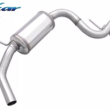 SCARICO CENTRALE SPORTIVO SILENZIATO INOXCAR PER VW SCIROCCO MK3 1.4 TSI 160CV