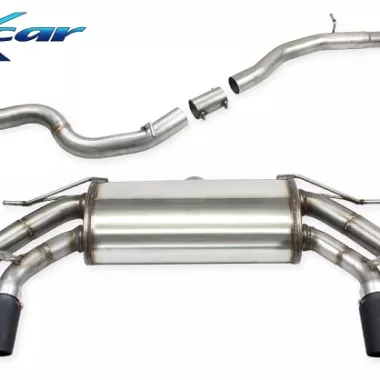 SCARICO CATBACK SEMIDIRETTO INOXCAR PER CUPRA ATECA 2.0 TSI 190CV 4DRIVE (90mm)