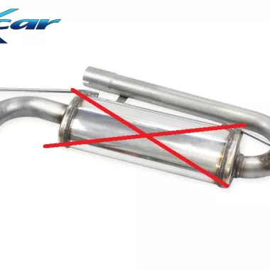 SCARICO FINALE SPORTIVO LIBERO INOXCAR PER CUPRA LEON KL 1.5 eTSI 150CV HYBRID (PONTE FISSO)