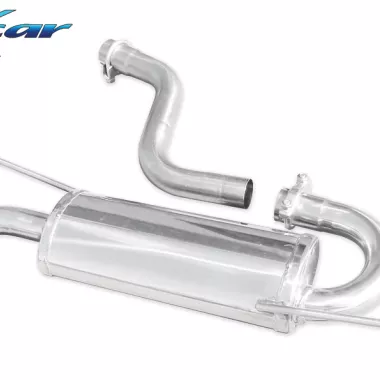 SCARICO FINALE SPORTIVO SILENZIATO INOXCAR PER VW SCIROCCO MK3 1.4 TSI 160CV (USCITA SINGOLA OVALE)