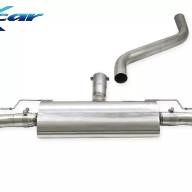 SCARICO FINALE SPORTIVO SILENZIATO RACING BLACK CERAMIC INOXCAR PER FORD FOCUS MK4 ST 2.3 ECOBOOST 280CV