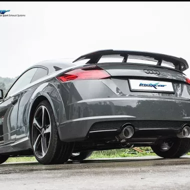 SCARICO FINALE SPORTIVO SILENZIATO RACING INOXCAR PER AUDI TT 8S 2.0 TFSI QUATTRO 230CV