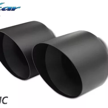 SCARICO FINALE SPORTIVO SILENZIATO RACING BLACK CERAMIC INOXCAR PER BMW SERIE 1 F40 116i/118i 1.5T (USCITA QUADRUPLA)