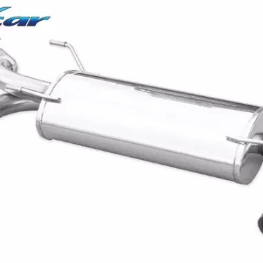 SCARICO FINALE SPORTIVO SILENZIATO RACING INOXCAR PER TOYOTA GT86 (Ø 102MM)