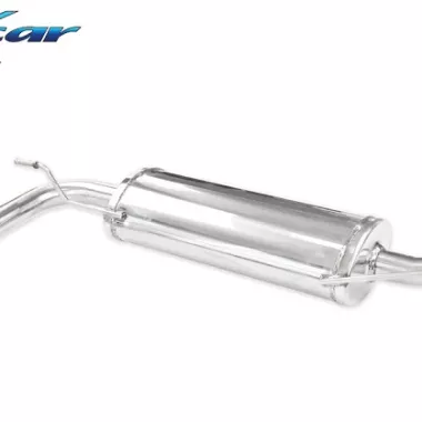SCARICO FINALE SPORTIVO SILENZIATO INOXCAR 102MM PER TOYOTA AYGO 1.0 69CV