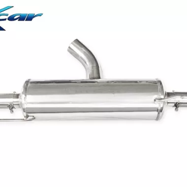 SCARICO FINALE SPORTIVO SILENZIATO BLACK CERAMIC INOXCAR PER TOYOTA YARIS GR 1.6 261CV (LINEA 70MM)