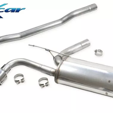 SCARICO FINALE SPORTIVO SILENZIATO X-RACE INOXCAR PER BMW SERIE 1 F40 116i/118i 1.5T (USCITA SINGOLA 100Ø)