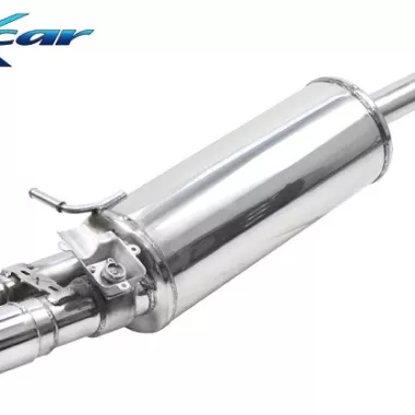SCARICO FINALE SPORTIVO SILENZIATO X-RACE CON VALVOLA INOXCAR PER AUDI A1 GB 35 TFSI 1.5 150CV