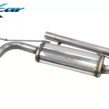 SCARICO FINALE SPORTIVO SILENZIATO RACING INOXCAR PER SEAT LEON 5F 1.5 TSI FR 150CV (PONTE FISSO)