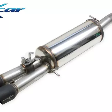 SCARICO FINALE SPORTIVO SILENZIATO RACING BLACK CERAMIC CON VALVOLA INOXCAR PER FORD PUMA ST 1.5 ECOBOOST 200CV