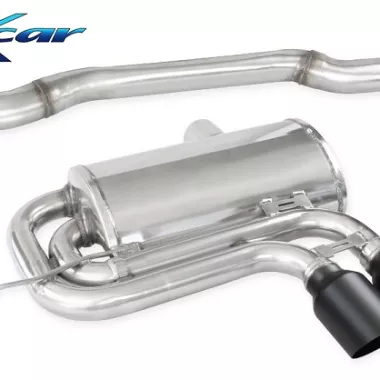 SCARICO FINALE SPORTIVO SILENZIATO BLACK CERAMIC INOXCAR PER MINI COOPER F56 S / JCW CON OPF