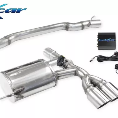 SCARICO FINALE SPORTIVO SILENZIATO RACING CON VALVOLA INOXCAR PER MINI COOPER F56 S / JCW CON OPF