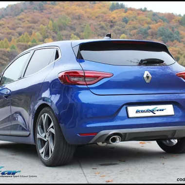 SCARICO FINALE SPORTIVO SILENZIATO INOXCAR PER RENAULT CLIO 5 1.3 TCE 131CV