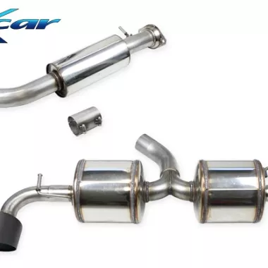 SCARICO SPORTIVO CATBACK SILENZIATO RACING BLACK CERAMIC INOXCAR PER TOYOTA YARIS GR 1.6 280CV