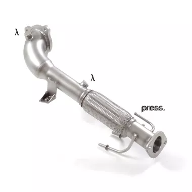 SCARICO SPORTIVO DOWNPIPE DIRETTO RAGAZZON PER FORD FOCUS MK4 2.3 ECOBOOST ST