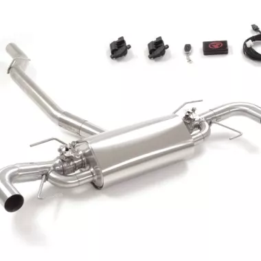 SCARICO FINALE SPORTIVO SILENZIATO RAGAZZON PER ALFA ROMEO STELVIO 2.0 TURBO Q4 280CV (CON VALVOLA)