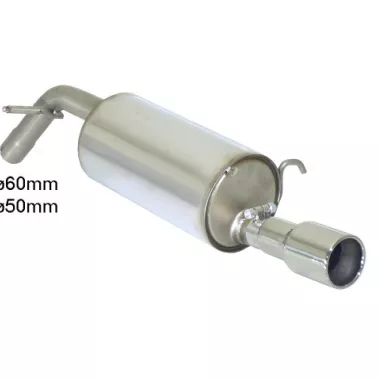 SCARICO FINALE SPORTIVO SILENZIATO RAGAZZON PER PEUGEOT 208 1.6 GTI (USCITA SINGOLA)