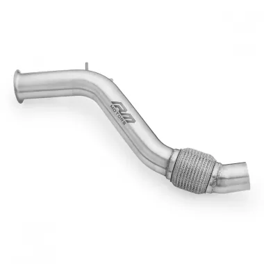 SCARICO SPORTIVO DOWNPIPE DIRETTO RM MOTORS PER BMW F20/F21 114d, 116d, 118d/dx, 120d/dx, 125d MOTORI N47N / N47S1