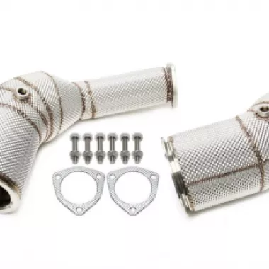 SCARICO SPORTIVO DOWNPIPE DIRETTO TA TECHNIX PER AUDI RS6 C8 / RS7 4K (CON SCUDO TERMICO)