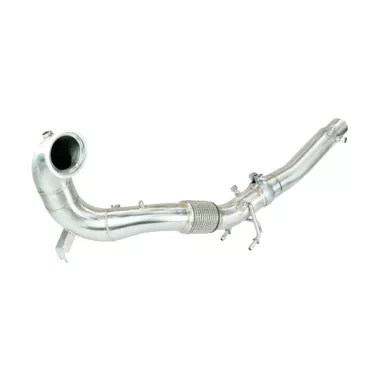 SCARICO SPORTIVO DOWNPIPE DIRETTO BLACK MAMBA PER VW GOLF MK8 GTI