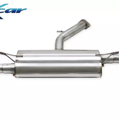 SCARICO FINALE SPORTIVO SILENZIATO RACING BLACK CERAMIC CON VALVOLA INOXCAR PER HYUNDAI I30 N 2.0 T-GDI 275CV MK3