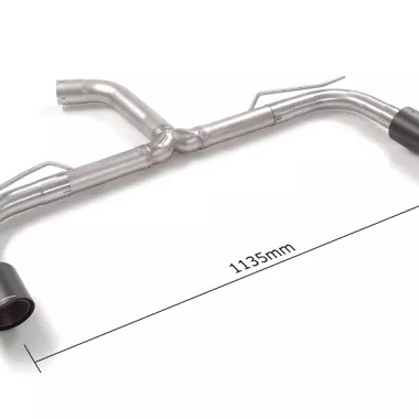 SCARICO FINALE SPORTIVO DIRETTO CARBON SHOT RAGAZZON PER VW GOLF MK8 1.5 TSI (CON PONTE MULTILINK)