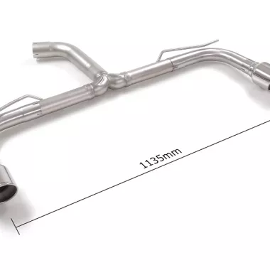 SCARICO FINALE SPORTIVO DIRETTO SPORT-LINE RAGAZZON PER VW GOLF MK8 1.5 TSI (CON PONTE MULTILINK)