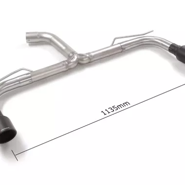 SCARICO FINALE SPORTIVO DIRETTO SPORT-LINE BLACK RAGAZZON PER VW GOLF MK8 1.5 TSI (CON PONTE MULTILINK)