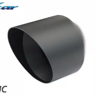 SCARICO FINALE SPORTIVO SILENZIATO BLACK CERAMIC INOXCAR PER VW GOLF MK 7.5 GTI (100MM)
