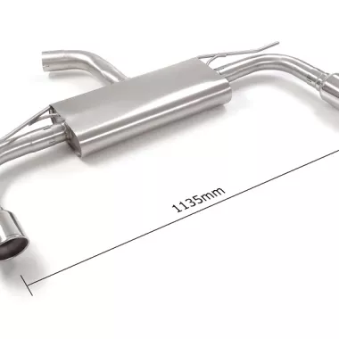 SCARICO FINALE SPORTIVO SILENZIATO SPORT-LINE RAGAZZON PER VW GOLF MK8 1.5 TSI (CON PONTE MULTILINK)