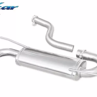 SCARICO FINALE SPORTIVO SILENZIATO X-RACE BLACK EDITION INOXCAR PER VW SCIROCCO 1.4 TSI 122CV