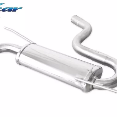SCARICO FINALE SPORTIVO SILENZIATO X-RACE INOXCAR PER VW SCIROCCO 1.4 TSI 122CV