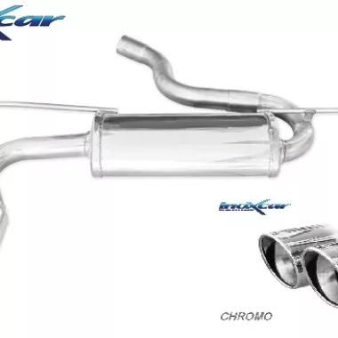 SCARICO FINALE SPORTIVO SILENZIATO X-RACE INOXCAR PER SEAT LEON 5F 1.4 TSI 122CV FR