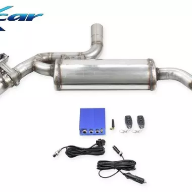 SCARICO FINALE SPORTIVO SILENZIATO RACING CON VALVOLA INOXCAR PER ALFA ROMEO GIULIETTA 1750 TBI 240CV VELOCE