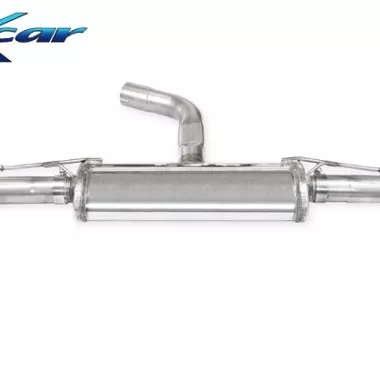 SCARICO FINALE SPORTIVO SILENZIATO X-RACE INOXCAR PER VW GOLF MK8 GTI (70MM)