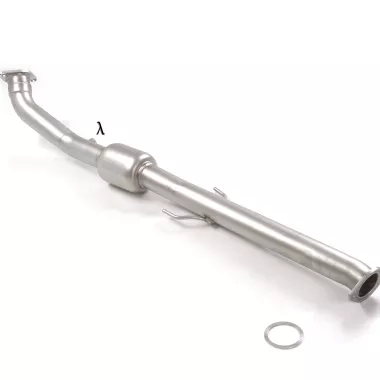 SCARICO SPORTIVO OPF/GPF DELETE CON KAT 200 CELLE RAGAZZON PER TOYOTA YARIS GR MK4 1.6 261CV