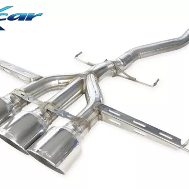 SCARICO FINALE SPORTIVO LIBERO RACING INOXCAR PER HONDA CIVIC FK8 TYPE R 2.0 320CV (TRIPLA USCITA)