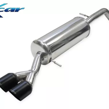 SCARICO FINALE SPORTIVO SILENZIATO BLACK CERAMIC INOXCAR PER FORD PUMA MK2 1.0 125CV HYBRID ST-LINE