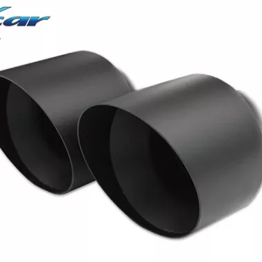 SCARICO FINALE SPORTIVO SILENZIATO BLACK CERAMIC INOXCAR PER HONDA CIVIC FK8 TYPE R 2.0 320CV (DOPPIA USCITA)