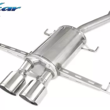 SCARICO FINALE SPORTIVO SILENZIATO RACING INOXCAR PER HONDA CIVIC FK8 TYPE R 2.0 320CV (DOPPIA USCITA)