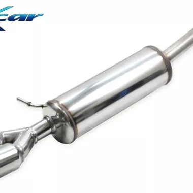 SCARICO FINALE SPORTIVO SILENZIATO RACING INOXCAR PER VW POLO AW 1.0 TSI 95CV (USCITA DOPPIA)