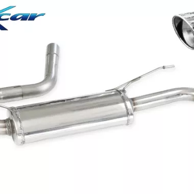 SCARICO FINALE SPORTIVO SILENZIATO X-RACE INOXCAR PER FORD FOCUS MK4 1.0 ECOBOOST HYBRID 155CV