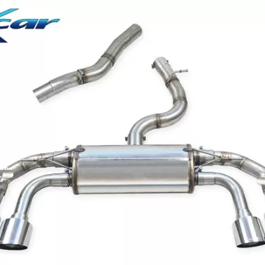 SCARICO SPORTIVO CATBACK RACING CON VALVOLA INOXCAR PER VW GOLF MK8 R