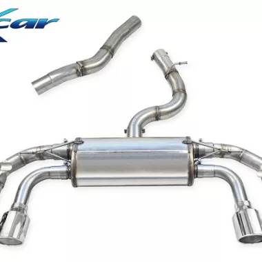 SCARICO SPORTIVO CATBACK X-RACE CON VALVOLA INOXCAR PER VW GOLF MK8 R